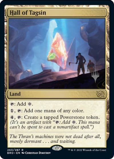 Hall of Tagsin Promo Pack: The Brothers' War Magic card