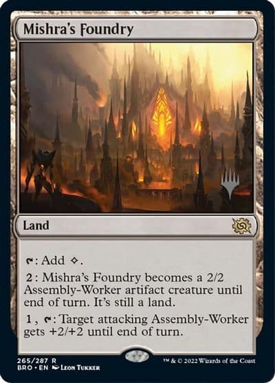 Mishras Foundry Promo Pack: The Brothers' War Magic card