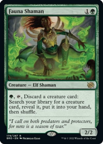 Fauna Shaman Promo Pack: The Brothers' War Magic card