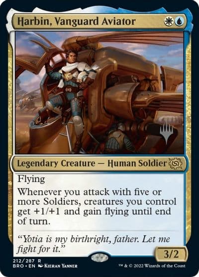 Harbin Vanguard Aviator Promo Pack: The Brothers' War Magic card