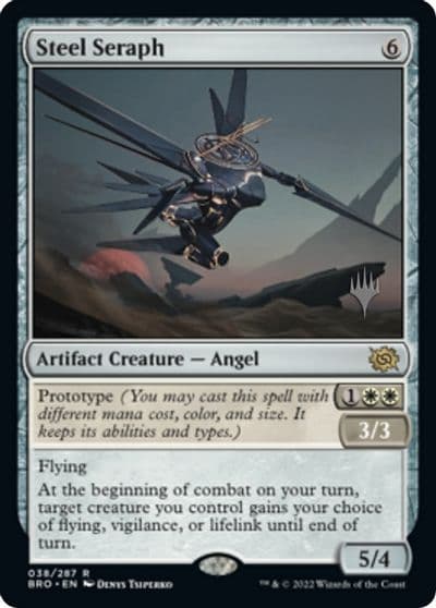 Steel Seraph Promo Pack: The Brothers' War Magic card