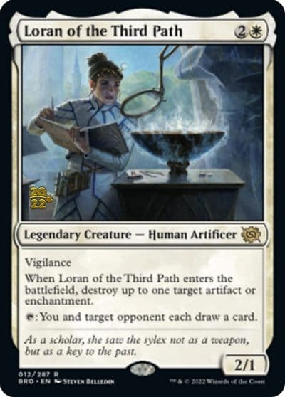 Loran of the Third Path Prerelease Cards Magic card