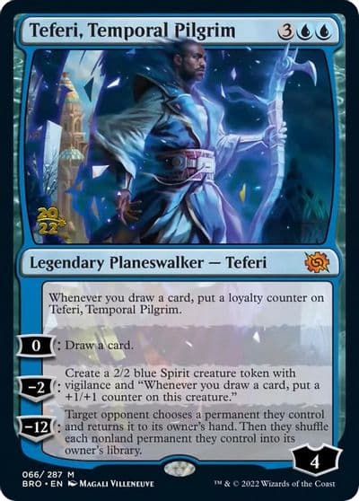 Teferi Temporal Pilgrim Prerelease Cards Magic card