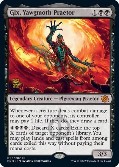 Gix Yawgmoth Praetor Prerelease Cards Magic card