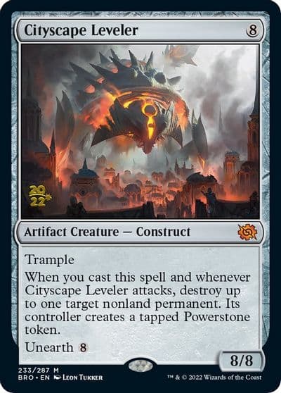 Cityscape Leveler Prerelease Cards Magic card