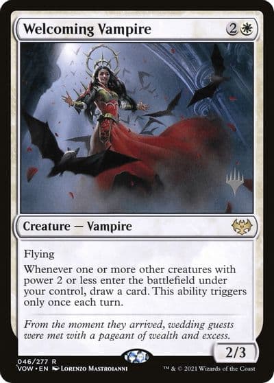Welcoming Vampire Promo Pack: The Brothers' War Magic card