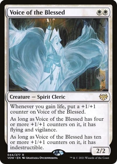Voice of the Blessed Promo Pack: The Brothers' War Magic card