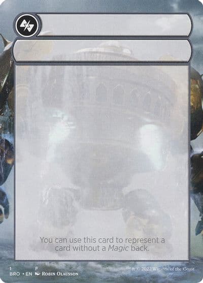 Helper Card The Brothers' War Magic card