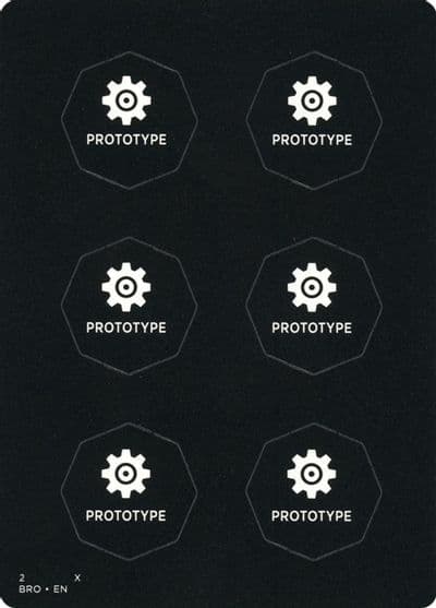 Punch Card Token The Brothers' War Magic card