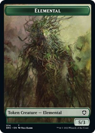 Elemental Token Commander: The Brothers' War Magic card
