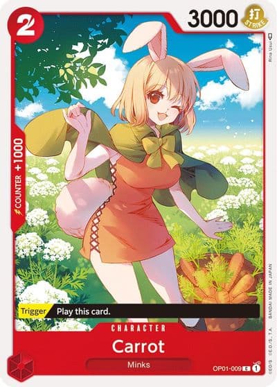 Carrot Romance Dawn One Piece card