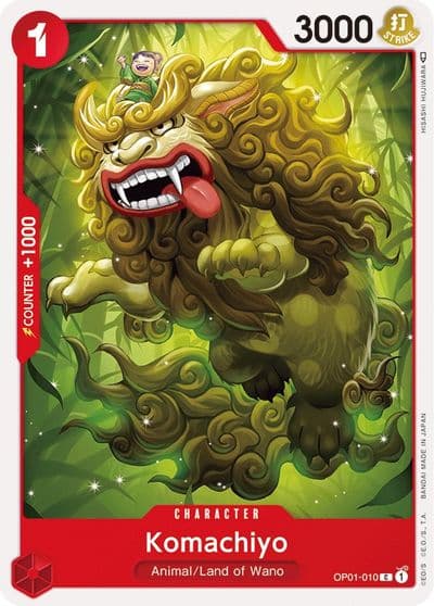Komachiyo Romance Dawn One Piece card