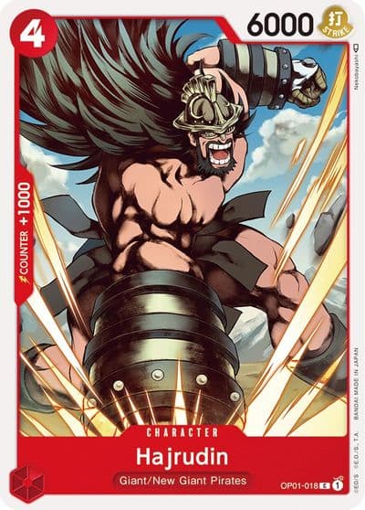 Hajrudin Romance Dawn One Piece card