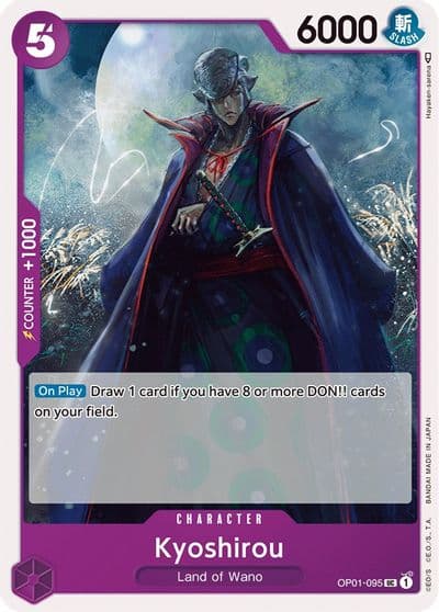 Kyoshirou Romance Dawn One Piece card