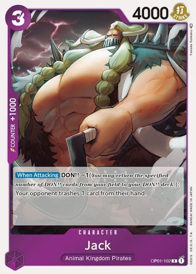 Jack Romance Dawn One Piece card