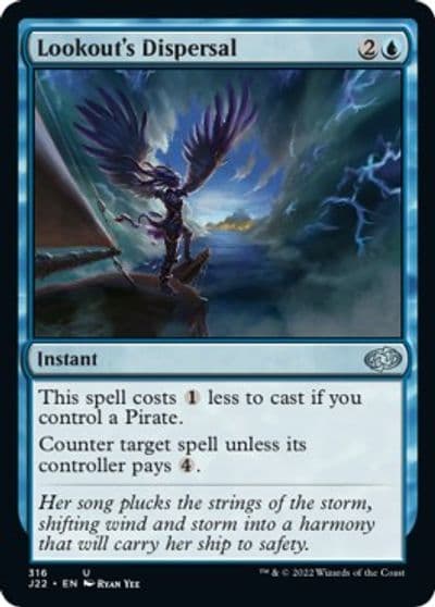 Lookouts Dispersal Jumpstart 2022 Magic card