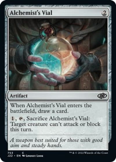 Alchemists Vial Jumpstart 2022 Magic card