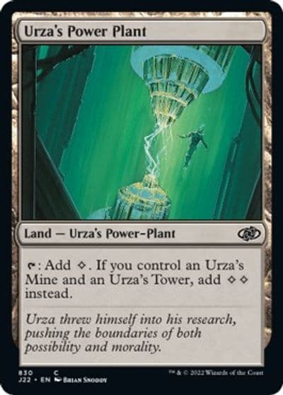 Urzas Power Plant Jumpstart 2022 Magic card