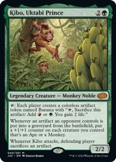 Kibo Uktabi Prince Jumpstart 2022 Magic card
