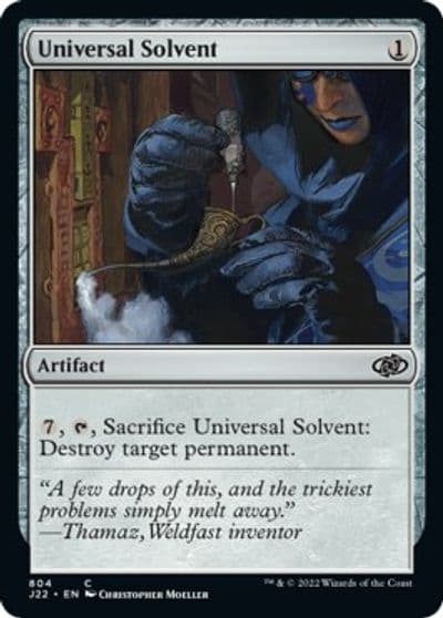 Universal Solvent Jumpstart 2022 Magic card