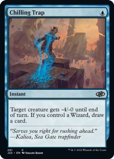 Chilling Trap Jumpstart 2022 Magic card