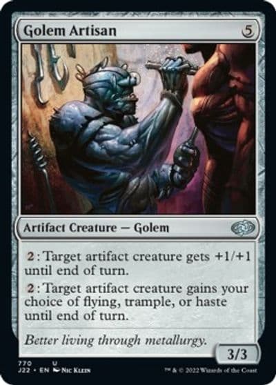 Golem Artisan Jumpstart 2022 Magic card