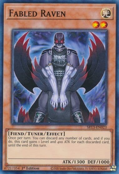 Fabled Raven Structure Deck: Dark World Yu-Gi-Oh! card