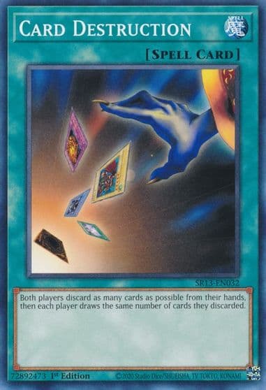 Card Destruction Structure Deck: Dark World Yu-Gi-Oh! card