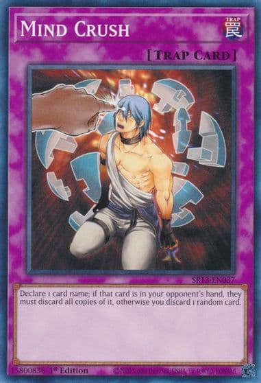 Mind Crush Structure Deck: Dark World Yu-Gi-Oh! card