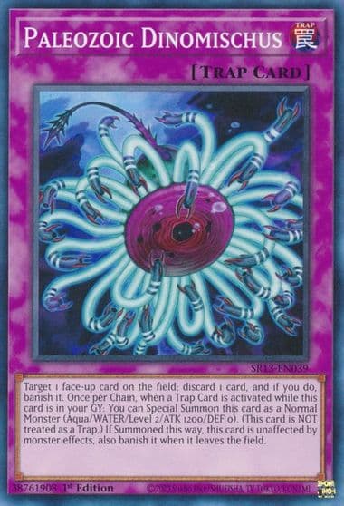 Paleozoic Dinomischus Structure Deck: Dark World Yu-Gi-Oh! card