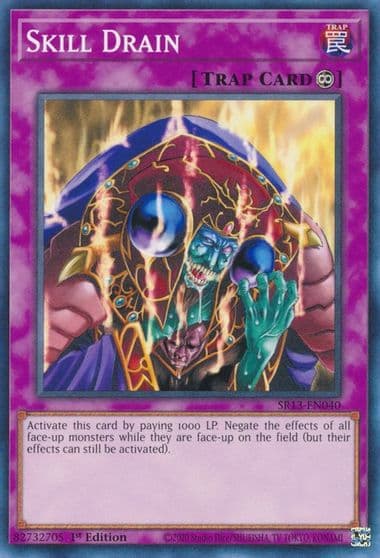 Skill Drain Structure Deck: Dark World Yu-Gi-Oh! card