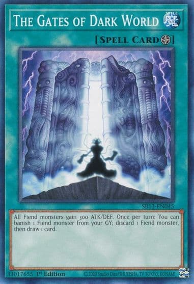 The Gates of Dark World Structure Deck: Dark World Yu-Gi-Oh! card