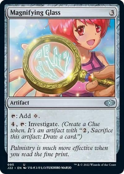 Magnifying Glass Jumpstart 2022 Magic card