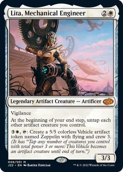 Lita Mechanical Engineer Jumpstart 2022 Magic card