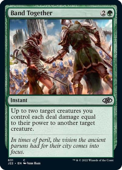 Band Together Jumpstart 2022 Magic card