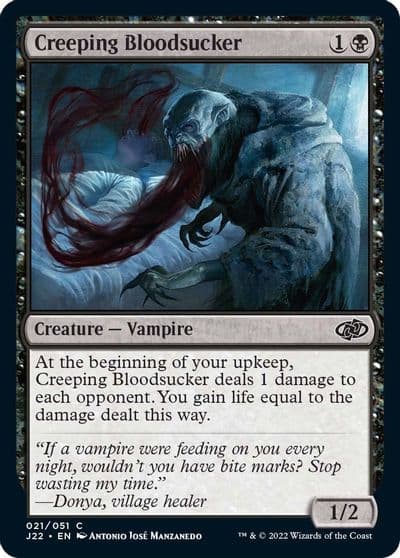 Creeping Bloodsucker Jumpstart 2022 Magic card