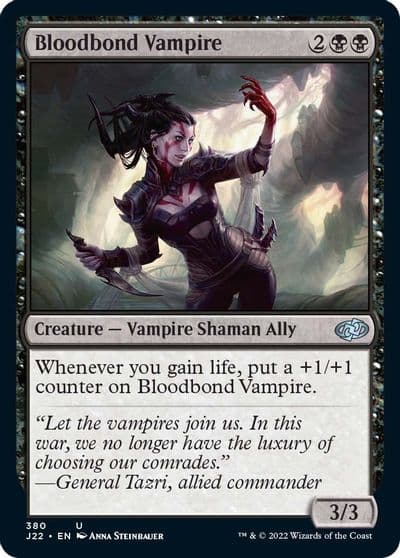 Bloodbond Vampire Jumpstart 2022 Magic card