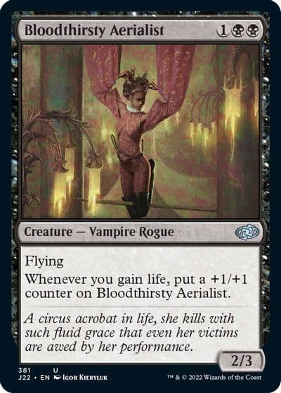 Bloodthirsty Aerialist Jumpstart 2022 Magic card
