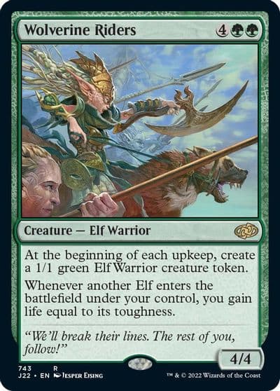 Wolverine Riders Jumpstart 2022 Magic card
