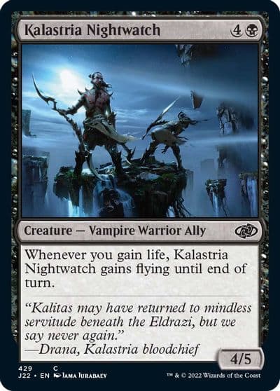 Kalastria Nightwatch Jumpstart 2022 Magic card