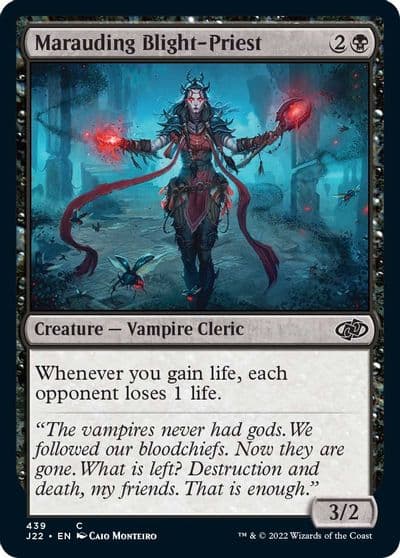 Marauding Blight Priest Jumpstart 2022 Magic card