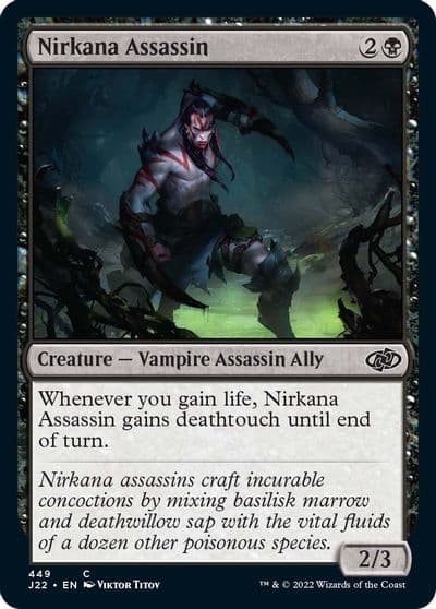 Nirkana Assassin Jumpstart 2022 Magic card
