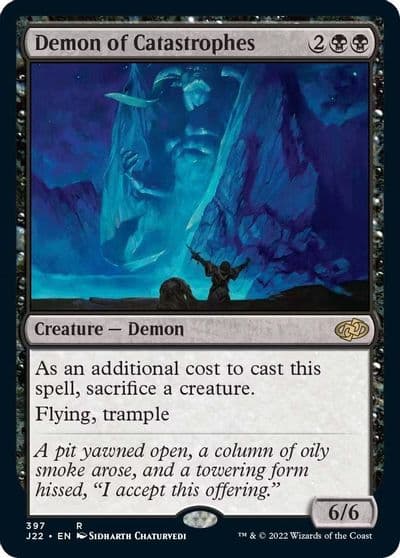 Demon of Catastrophes Jumpstart 2022 Magic card