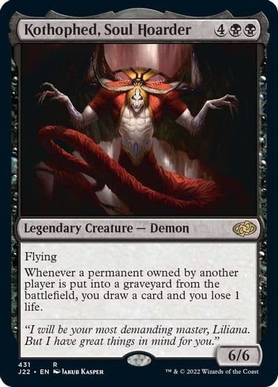 Kothophed Soul Hoarder Jumpstart 2022 Magic card