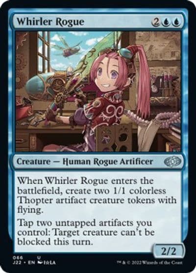 Whirler Rogue Jumpstart 2022 Magic card
