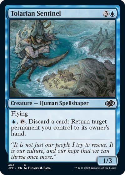 Tolarian Sentinel Jumpstart 2022 Magic card
