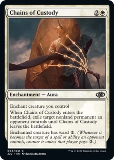 Chains of Custody Jumpstart 2022 Magic card