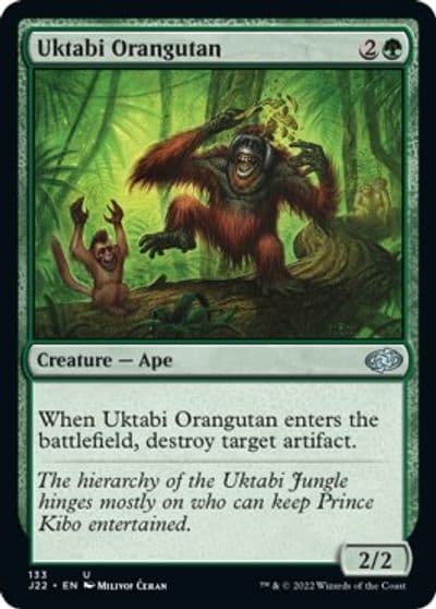 Uktabi Orangutan Jumpstart 2022 Magic card