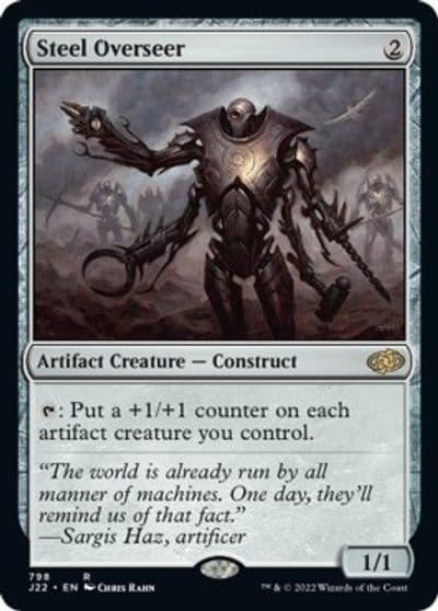 Steel Overseer Jumpstart 2022 Magic card