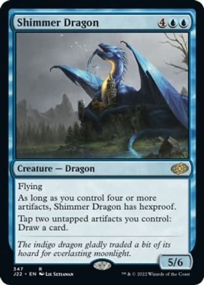 Shimmer Dragon Jumpstart 2022 Magic card